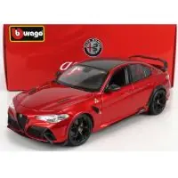 Újdonság Bburago 1/18 Alfa Romeo Giulia GTAm - Rosso piros
